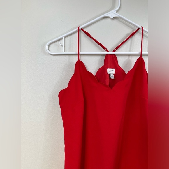 Red Women's Top Camisoles Career Work Summer by JCrew Size 0 - Picture 2 of 12